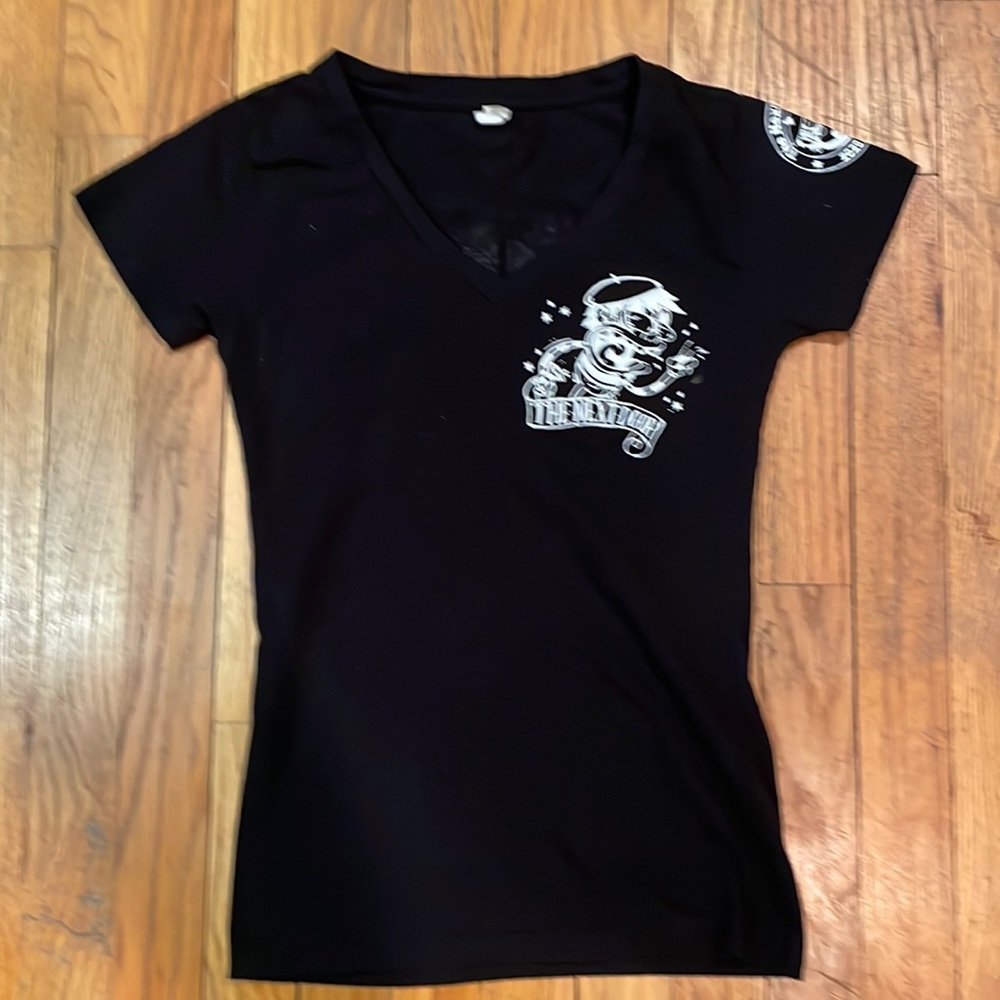 The Next Door - Artwork by Houston artist WesTexas - Small - V-Neck